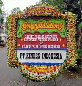 bunga papan congratulations